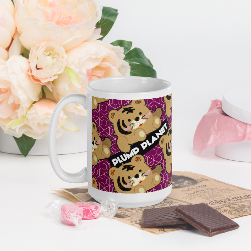 陶瓷馬克杯 Glossy Mug | Tiger As Cat